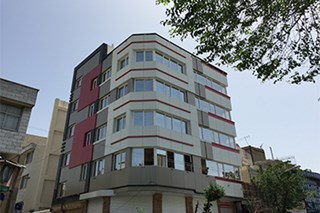 اجرای نمای کامپوزیت در پروژه تجاری اداری