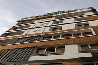طراحی نمای کامپوزیت و ترموود ساختمان گوهر ری